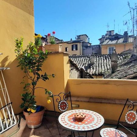 Stunning Campo De Fiori Apartment With Terrace Rome Extérieur photo
